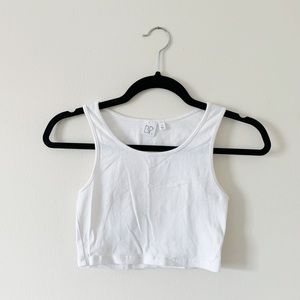 White Crop Top
